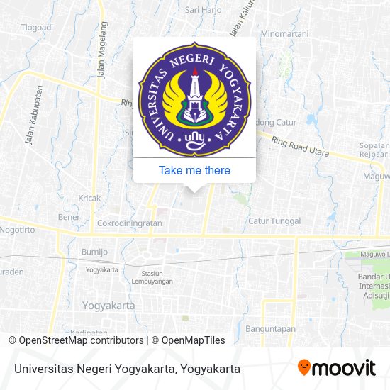 Universitas Negeri Yogyakarta map