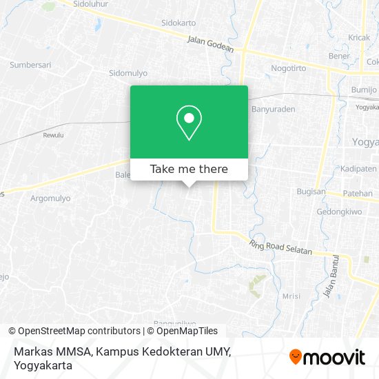 Markas MMSA, Kampus Kedokteran UMY map