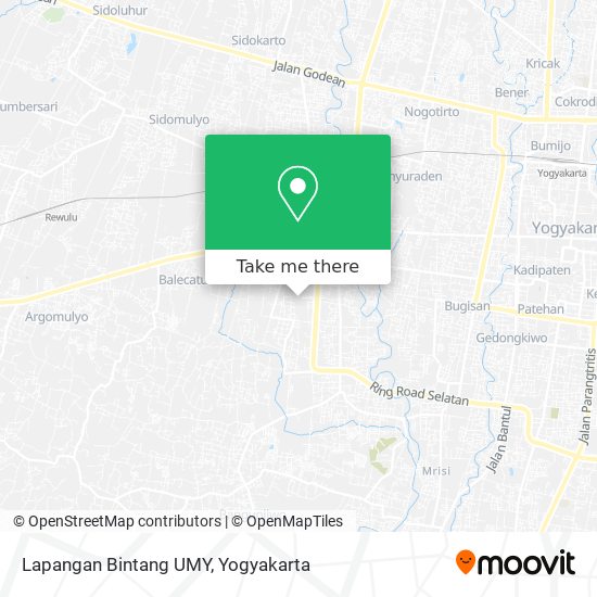 Lapangan Bintang UMY map