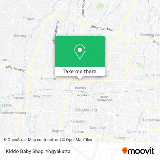 Kiddo Baby Shop map