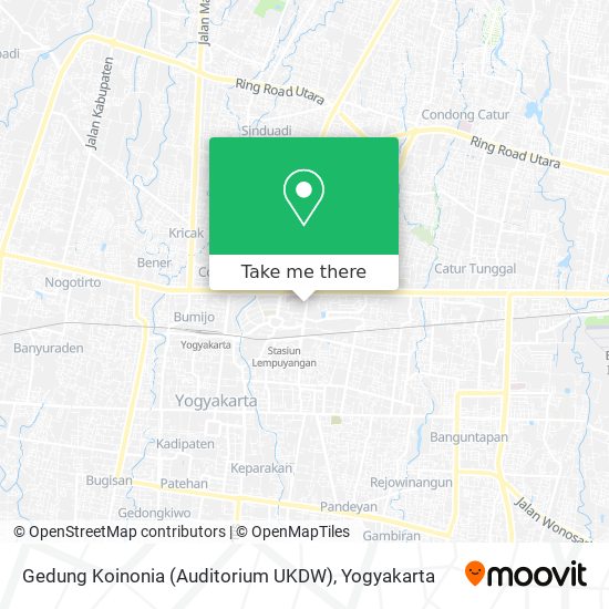 Gedung Koinonia (Auditorium UKDW) map
