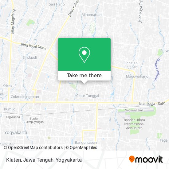 Klaten, Jawa Tengah map