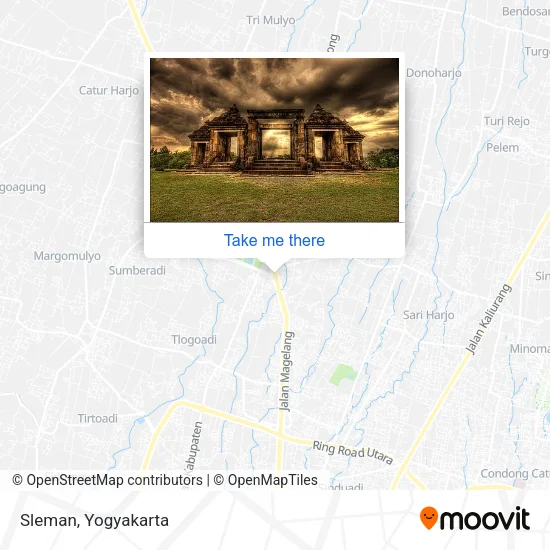 Sleman map