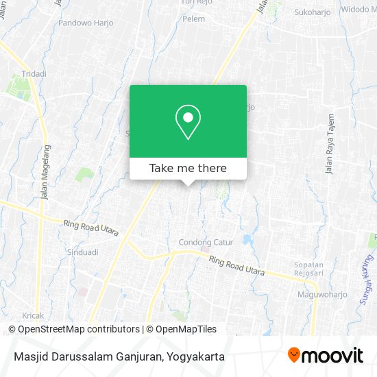 Masjid Darussalam Ganjuran map