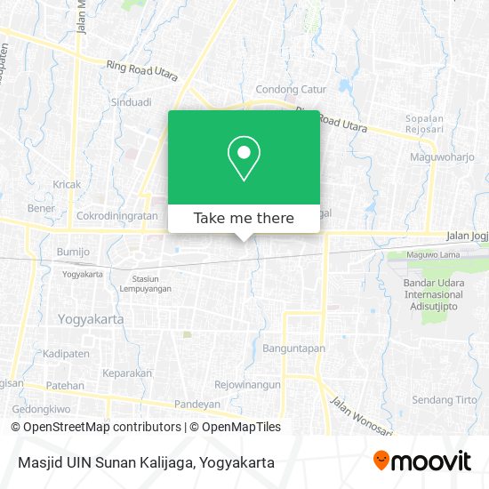 Masjid UIN Sunan Kalijaga map