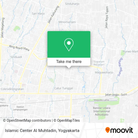 Islamic Center Al Muhtadin map