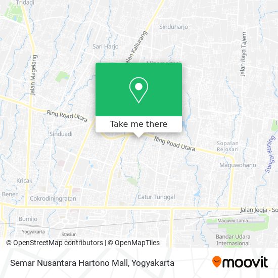 Semar Nusantara Hartono Mall map