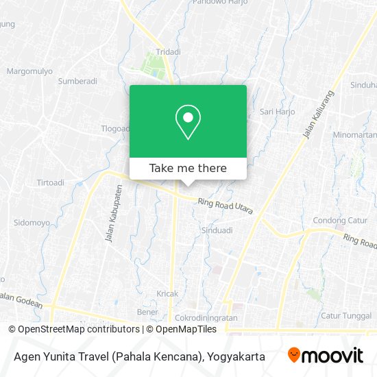 Agen Yunita Travel (Pahala Kencana) map