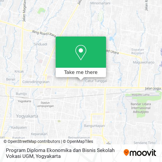 Program Diploma Ekonomika dan Bisnis Sekolah Vokasi UGM map