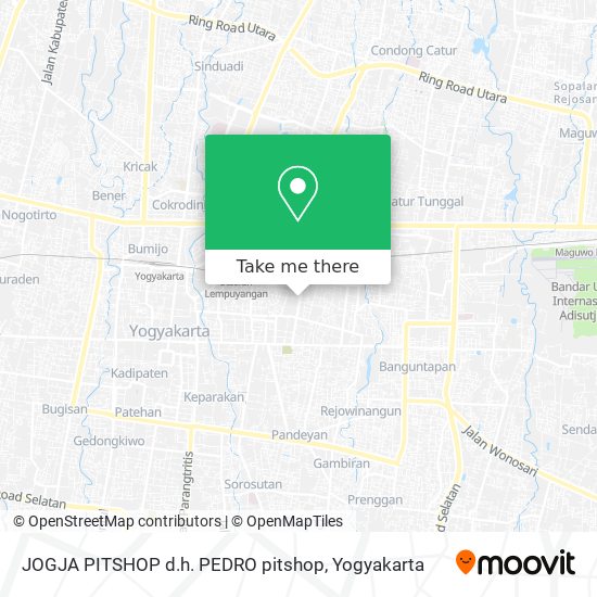 JOGJA PITSHOP d.h. PEDRO pitshop map