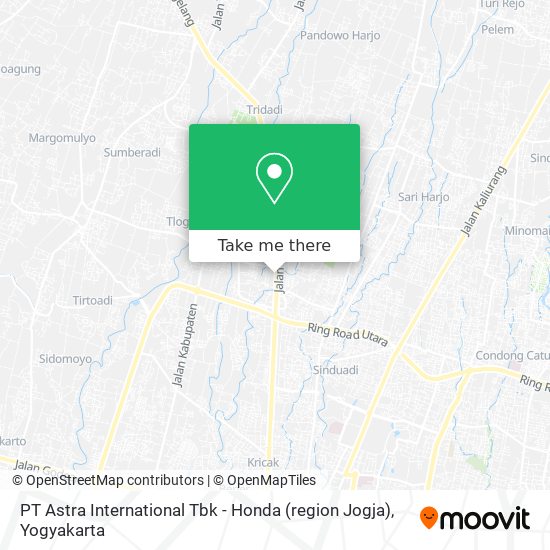 PT Astra International Tbk - Honda (region Jogja) map