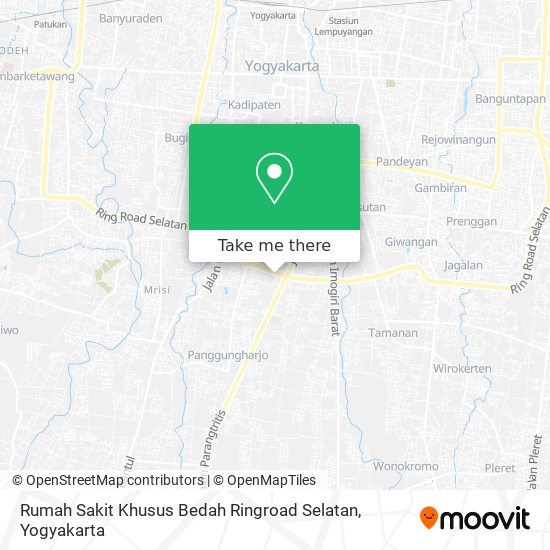 Rumah Sakit Khusus Bedah Ringroad Selatan map