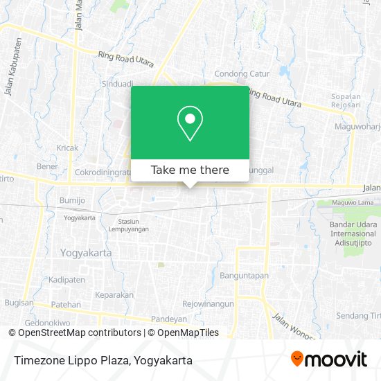 Timezone Lippo Plaza map