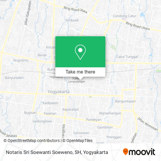 Notaris Sri Soewanti Soeweno, SH map