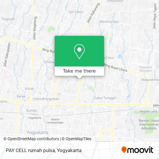 PAY CELL rumah pulsa map