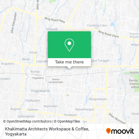 Khakimatta Architects Workspace & Coffee map
