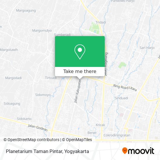 Planetarium Taman Pintar map