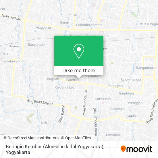 Beringin Kembar (Alun-alun kidul Yogyakarta) map