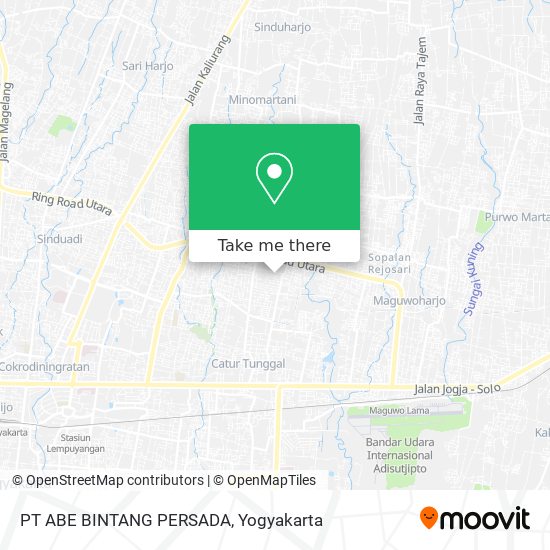 PT ABE BINTANG PERSADA map