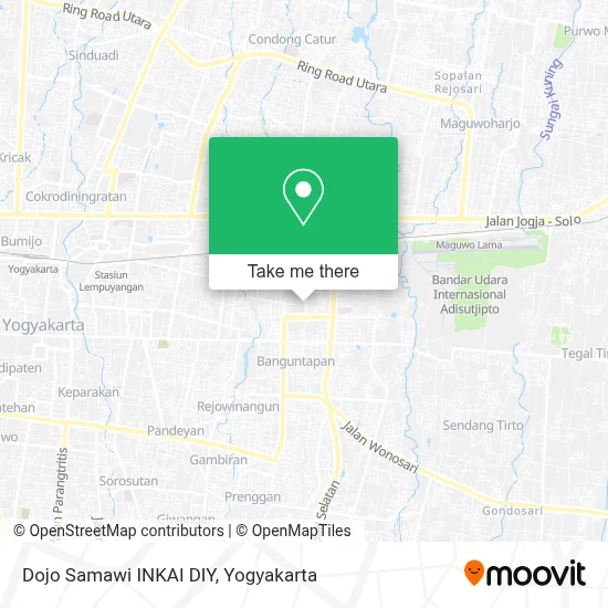 Dojo Samawi INKAI DIY map