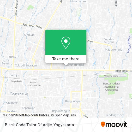 Black Code Tailor Of Adjie map