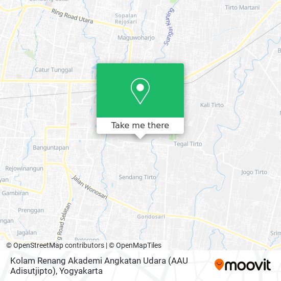 Kolam Renang Akademi Angkatan Udara (AAU Adisutjipto) map