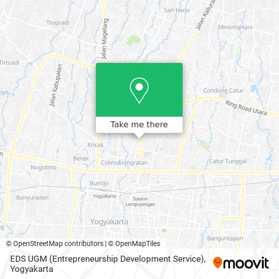 EDS UGM (Entrepreneurship Development Service) map