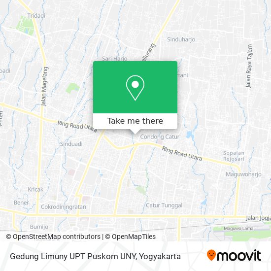 Gedung Limuny UPT Puskom UNY map