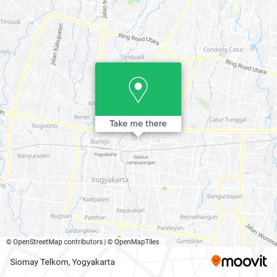 Siomay Telkom map