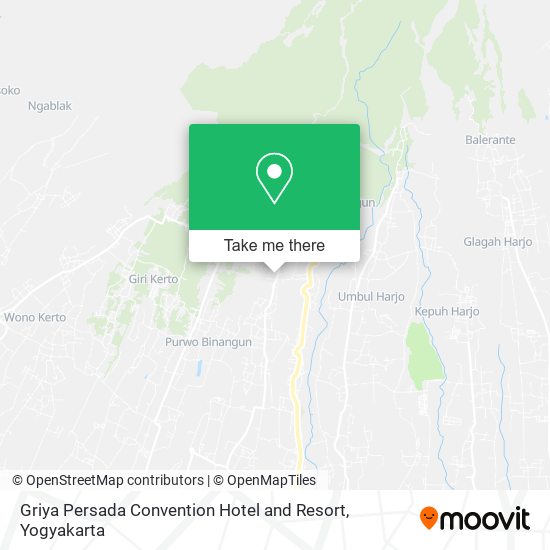 Griya Persada Convention Hotel and Resort map