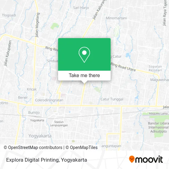 Explora Digital Printing map