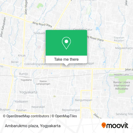 Ambarukmo plaza map