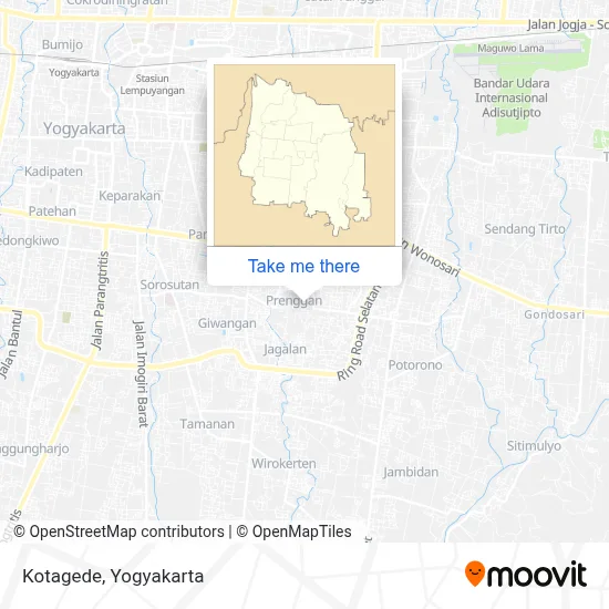 Kotagede map