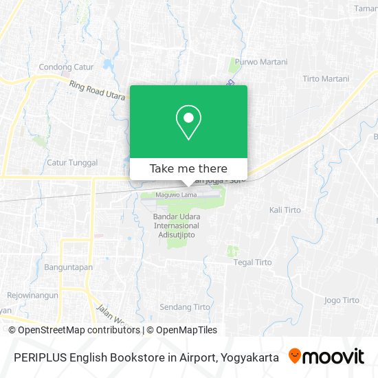 PERIPLUS English Bookstore in Airport map