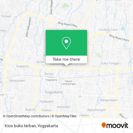 Kios buku terban map