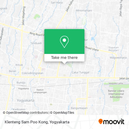 Klenteng Sam Poo Kong map