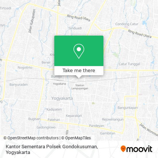 Kantor Sementara Polsek Gondokusuman map