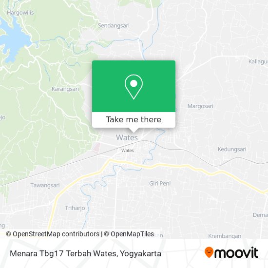 Menara Tbg17 Terbah Wates map