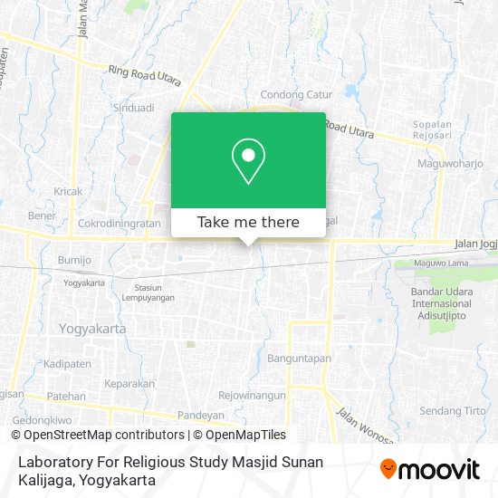 Laboratory For Religious Study Masjid Sunan Kalijaga map