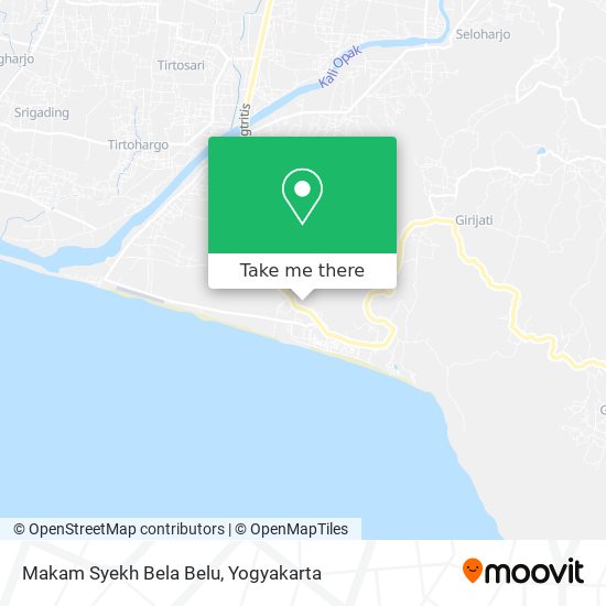 Makam Syekh Bela Belu map