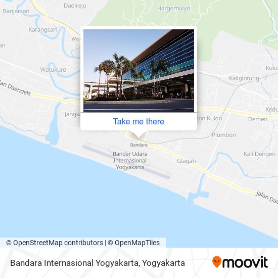 Bandara Internasional Yogyakarta map