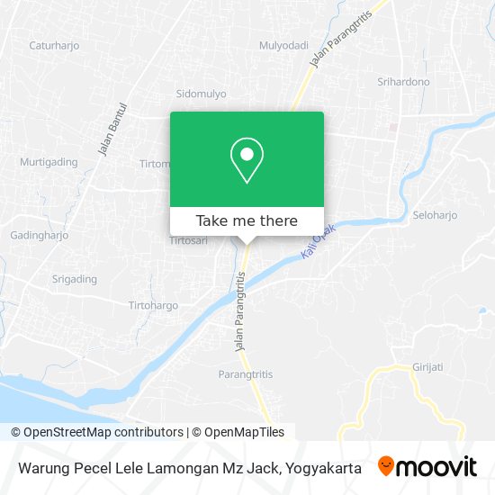 Warung Pecel Lele Lamongan Mz Jack map