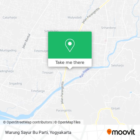 Warung Sayur Bu Parti map