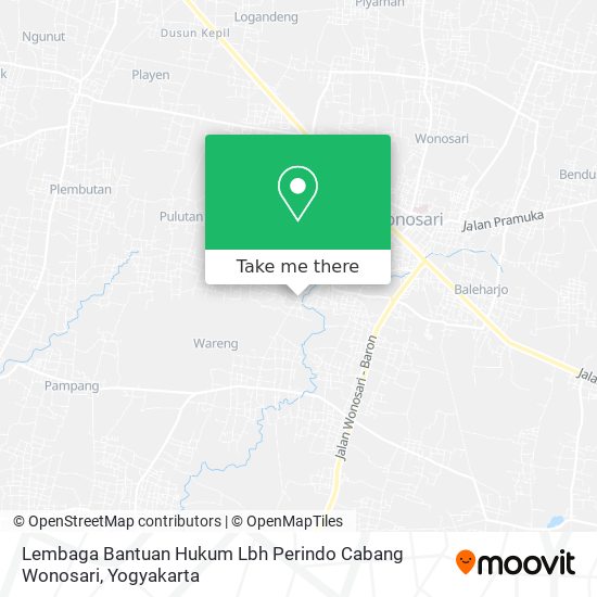 Lembaga Bantuan Hukum Lbh Perindo Cabang Wonosari map