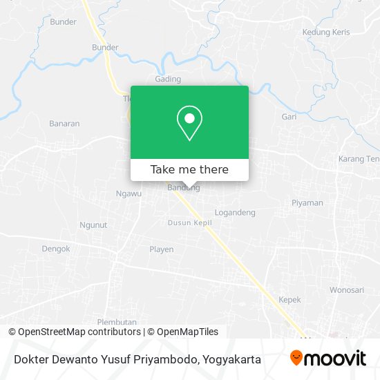 Dokter Dewanto Yusuf Priyambodo map