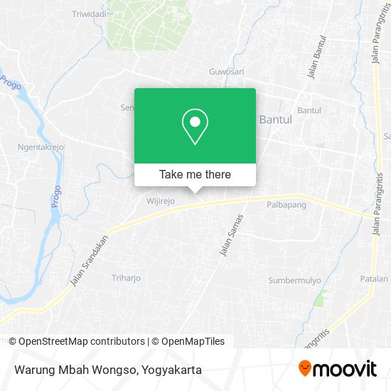 Warung Mbah Wongso map