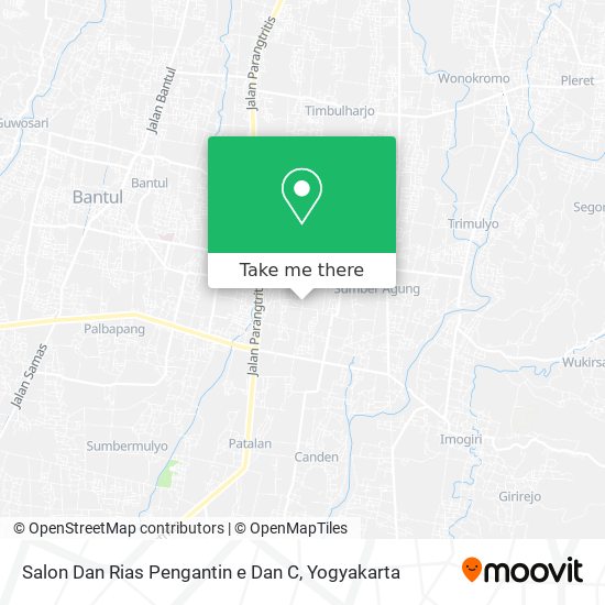 Salon Dan Rias Pengantin e Dan C map