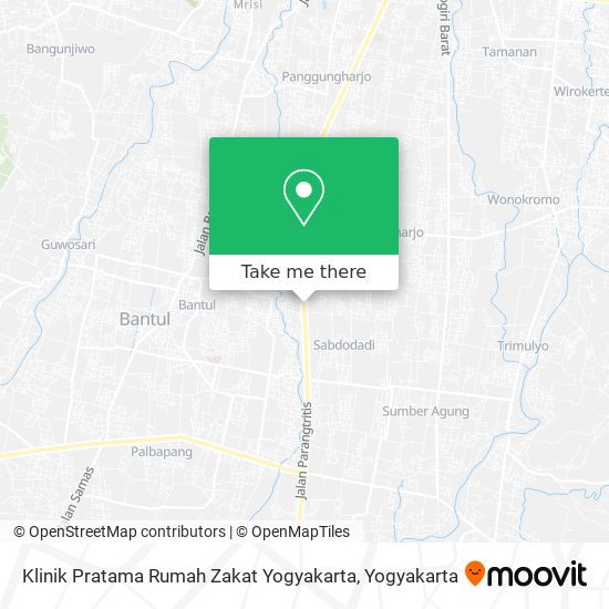 Klinik Pratama Rumah Zakat Yogyakarta map