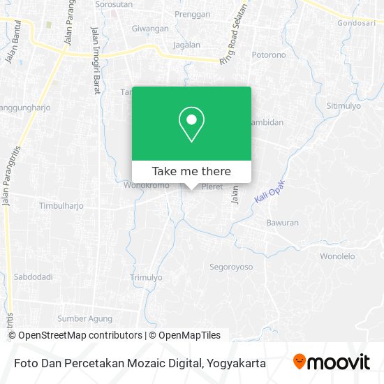 Foto Dan Percetakan Mozaic Digital map