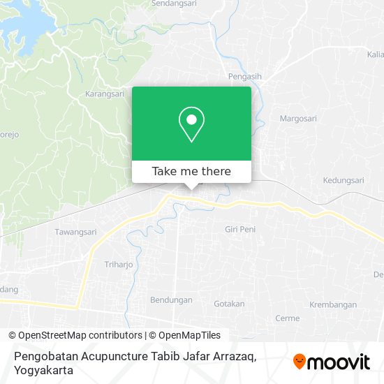 Pengobatan Acupuncture Tabib Jafar Arrazaq map